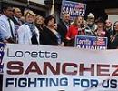 Loretta Sanchez la anuntarea candidaturii pentru Senat